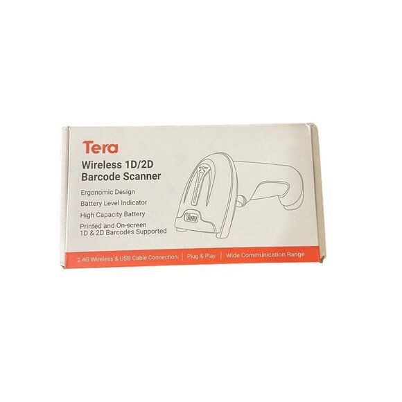 Tera Wireless 1D/2D Barcode Hand Held Scanner D5100‎ Ergonomic Design - Picture 4 of 5